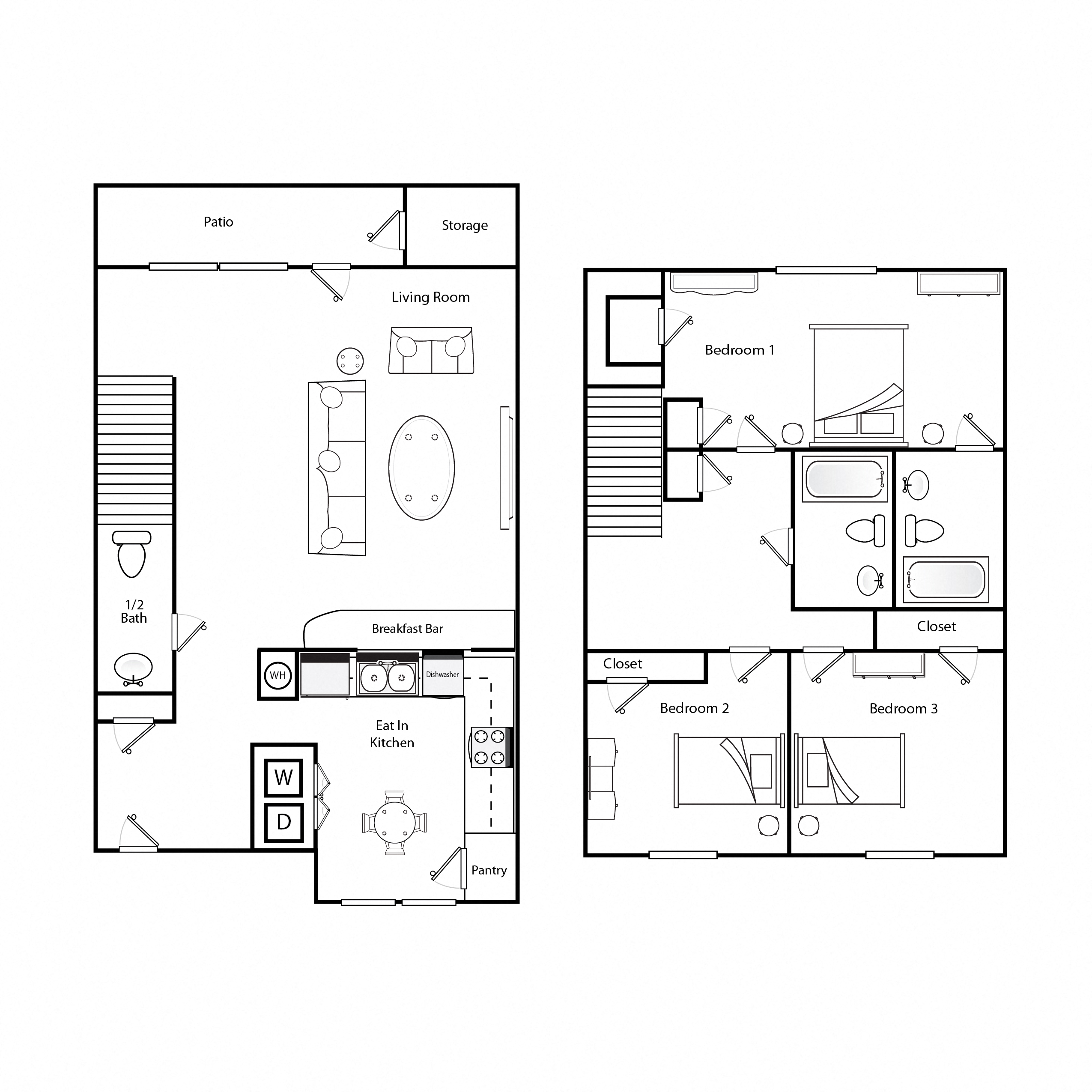 Suite A Floorplan